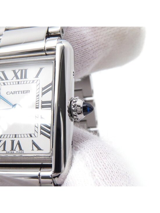 Cartier Tank Must SM Watch Silver Dial Quartz main image 9